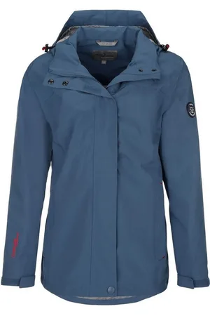 Blue Wave Funktionsjacke Damen Jacke Britta - Funktionsmantel abnehmbare Kapuze & Mesh-Futter - Verkäufer: tomBrook GmbH