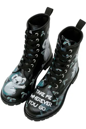 Dogo Boots Koala Hug Damen Boots / Female Schnürboots Vegan