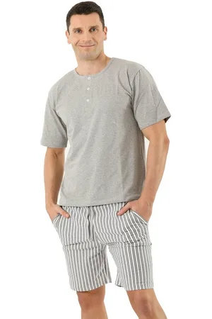 ALBERT KREUZ Schlafanzug Pyjama kurz atmungsaktiv (1 Set bestehend aus Oberteil und Hose) - Verkäufer: