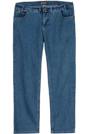 Adamo Stretch-Jeans Stretch-Jeans Übergröße mittelblau - Verkäufer: bigtex