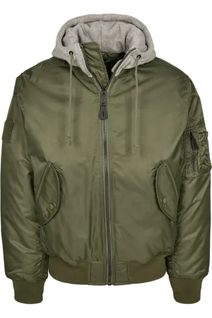 Brandit Anorak Herren Hooded MA1 Bomber Jacket (1-St)