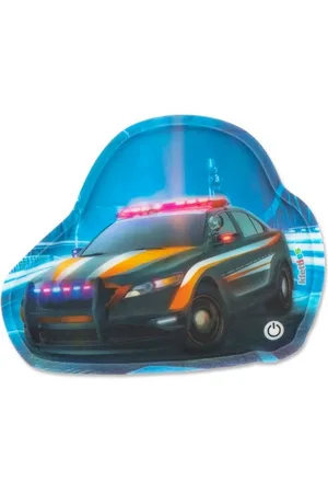 Ergobag Schulranzen Blinkie Klettie Polizeiauto 1-tlg. (1 Stück), Klettverschluss, Klettmotiv - Verkäufer: DSBO