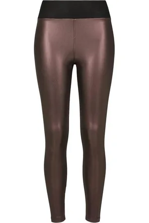 Urban classics Leggings Damen Ladies Faux Leather High Waist Leggings (1-tlg)