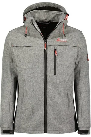 Geographical Norway Softshelljacke Herren Softshell - TARMAK mit Stehkragen, mit abnehmbarer Kapuze - Verkäufer: leyoley