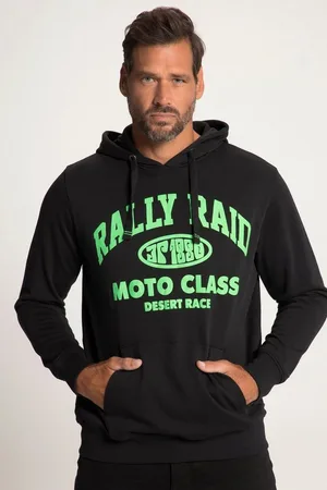 JP 1880 Sweatshirt Hoodie Kapuze Rallye Raid Print - Verkäufer: Popken Fashion Group