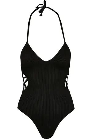 Urban classics Monokini Damen Ladies Rib Swimsuit