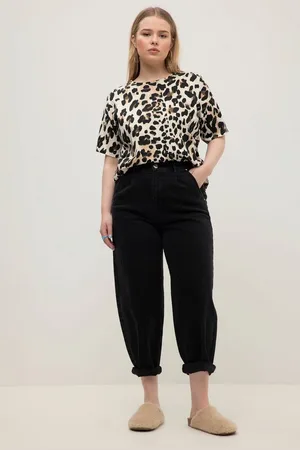 STUDIO UNTOLD Regular-fit-Jeans Ballon-Jeans Wide Fit Stretchdenim 5-Pocket - Verkäufer: Popken Fashion Group