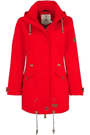 Blue Wave Regenjacke Damen Funktionsparka Daisy - Funktionsjacke mit abnehmbarer Kapuze - Verkäufer: tomBrook GmbH