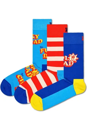 Happy Socks Kurzsocken Herren Socken 3er Pack Baumwolle (Packung, 3er Pack) - Verkäufer: Yourfashionplace