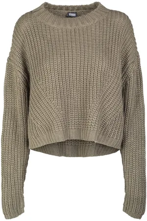 Urban classics Rundhalspullover Damen Ladies Wide Oversize Sweater (1-tlg)
