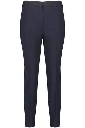 Taifun Stoffhose - Knitterarme Hose Slim fit - Schmale Passform - Bügelfaltenhose - Verkäufer: Schneider Fashion Store