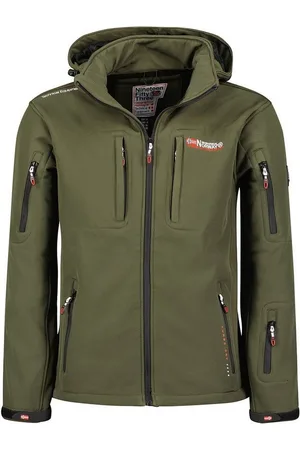 Geographical Norway Softshelljacke Herren Softshell - TUNAR mit abnehmbarer Kapuze, mit Stehkragen - Verkäufer: leyoley