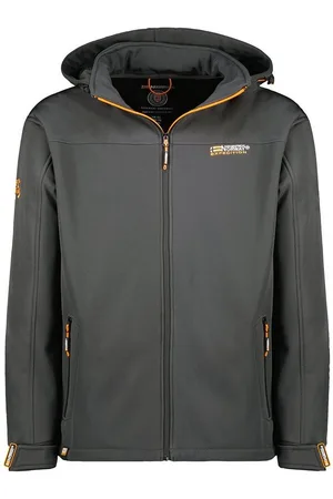 Geographical Norway Softshelljacke Herren Softshell mit abnehmbarer Kapuze mit Stehkragen, mit abnehmbarer Kapuze - Verkäufer: leyoley