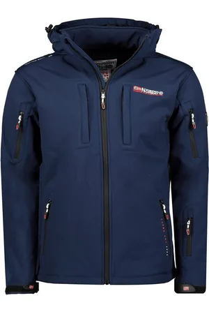 Geographical Norway Softshelljacke Herren Softshell - TUNAR mit abnehmbarer Kapuze, mit Stehkragen - Verkäufer: leyoley