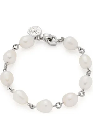 Leonardo Armband Clip & Mix Armkette Florentina Edelstahl mit SW-Zuchtperlen 018415 - Verkäufer: Schmuck-Uhren-Trends