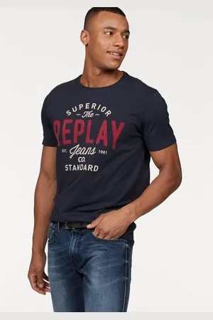 Replay T-Shirt mit Markendruck
