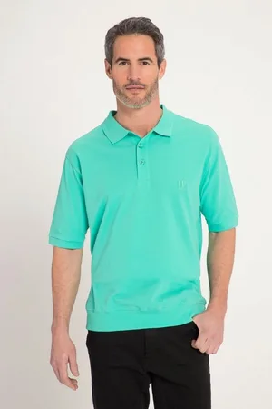 JP 1880 Poloshirt Poloshirt Bauchfit Basic Halbarm Piqué - Verkäufer: Popken Fashion Group