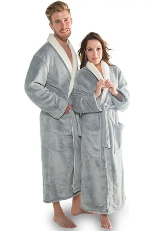 Celinatex Bademantel Saunamantel Schalkragen Nevada /cremeweiß Größe S, Polyester - Verkäufer: Home-Garden24