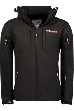 Geographical Norway Softshelljacke Herren Softshell - TUNAR mit abnehmbarer Kapuze, mit Stehkragen - Verkäufer: leyoley