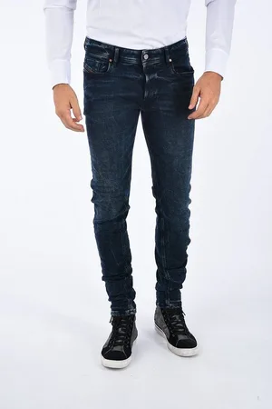 Diesel Skinny-fit-Jeans Herren Röhrenjeans SLEENKER 084VR Dark Wash 5-Pocket-Style, mit Stretch-Anteil - Verkäufer: leyoley