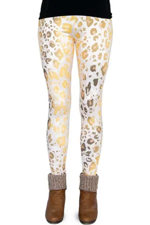 cosey Leggings Leo Line Leggings Tier (Einheitsgröße XS -L) Leopard Tier Design - Verkäufer: PhoneNatic