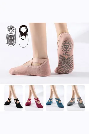 Golden Sportsocken rutschfeste Socken Damen für Yoga Pilates Tanz Ballet mit Griffen - Verkäufer: Touch GmbH