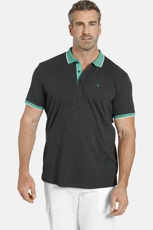 Charles Colby Poloshirt EARL CINNAK Kragen mit schmalen Streifen - Verkäufer: VANDERSTORM VENTURES