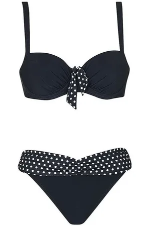 Sunflair Bügel-Bikini Happy Black (2-St) Bikini mit Softschale und Formbügel Happy Black NOS mit UV-Schutz 50+ - Verkäufer: bodywear-online