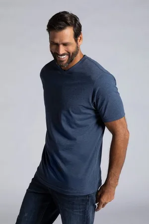 JP 1880 T-Shirt T-Shirt Basic V-Ausschnitt bis 8XL - Verkäufer: Popken Fashion Group