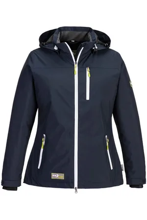 Blue Wave Funktionsjacke Damen Jacke Kati mit Fleece-Innenfutter - Wasserdichte Regenjacke - Verkäufer: tomBrook GmbH