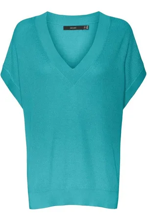 VERO MODA Kurzarmpullover New Lexsun (1-tlg) - Verkäufer: Stylaholic The Shop