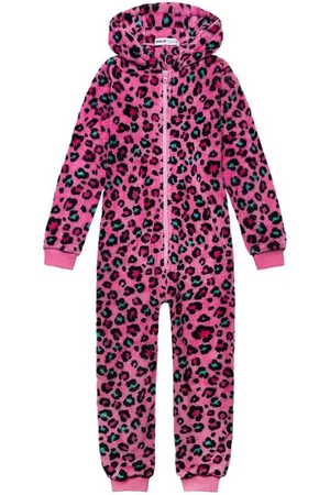 Minoti Jumpsuit Einteiler mit hellem Leopardenmuster (1y-14y) - Verkäufer: