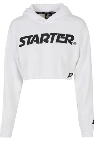 STARTER BLACK LABEL Rundhalspullover Damen Ladies Starter Cropped Hoody (1-tlg)