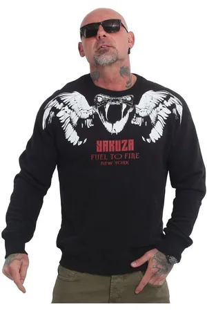 Yakuza Sweatshirt Snake Raglan - Verkäufer: Lunats Streetwear