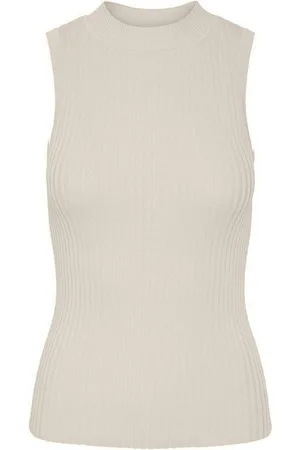 Y.A.S T-Shirt Damen Stricktop YASTANKI SL KNIT TOP (1-tlg) - Verkäufer: engelhorn