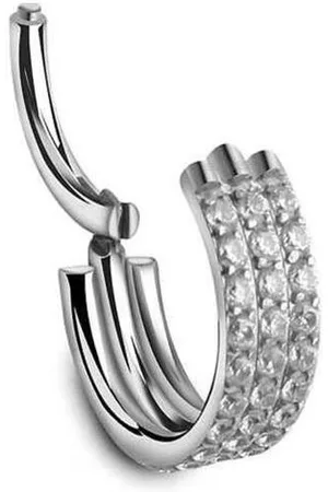 Karisma Nasenpiercing 3 Rings Titan G 23 Hinged Segmentring Charnier/Conch Clicker - Verkäufer: Schmuck