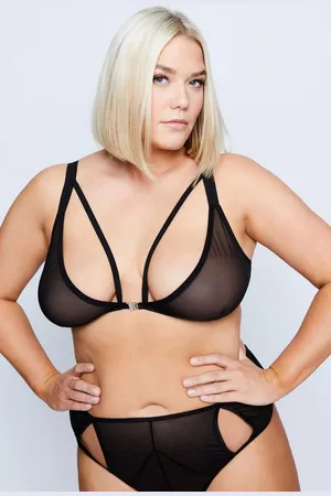 Ulla Popken Bügelloser BH Bralette Mesh - Verkäufer: Popken Fashion Group