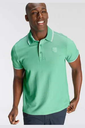 DELMAO Poloshirt Kurzarm, lockere Passform, Polokragen, für Tennis oder Golf