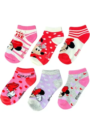 Disney Sneakersocken 6x Minnie Mouse Mädchensocken kurze Strümpfe 23/26 27/31/34 - Verkäufer: coole-fun-t-shirts