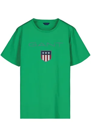 GANT T-Shirt Jungen T-Shirt 1er Pack Baumwolle Shield Logo (Packung, 1er Pack) - Verkäufer: Yourfashionplace