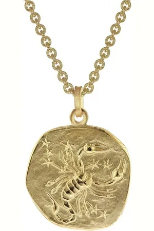 trendor Kette mit Anhänger Skorpion Sternzeichen Ø 20 mm Gold auf Silber - Verkäufer: uhrcenter