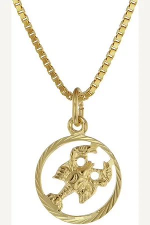 trendor Kette mit Anhänger Sternzeichen Krebs 333 Gold + goldplattierte - Verkäufer: uhrcenter
