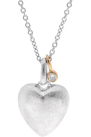 trendor Kette mit Anhänger Silber-Collier für mit Herz-Anhänger - Verkäufer: uhrcenter
