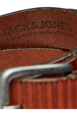 JACK & JONES Ledergürtel JACROYALE LEATHER BELT LTN VEGETABL - Verkäufer: Barnstorfer Mode- & Sporthaus