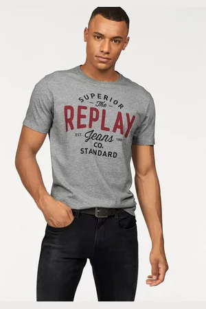Replay T-Shirt mit Markendruck