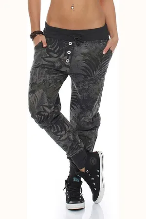 malito more than fashion Jogginghose 83728 Sweatpants mit Jungelprint - Verkäufer: malito
