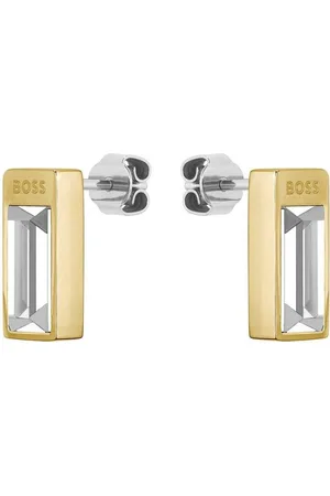 HUGO BOSS Paar Ohrstecker Schmuck Edelstahl Ohrschmuck Ohrringe CLIA, mit Glasstein