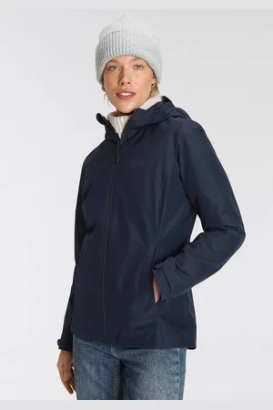 Jack Wolfskin Funktionsjacke FARWOOD JKT W Wasserabweisend & Atmungsaktiv & Winddicht