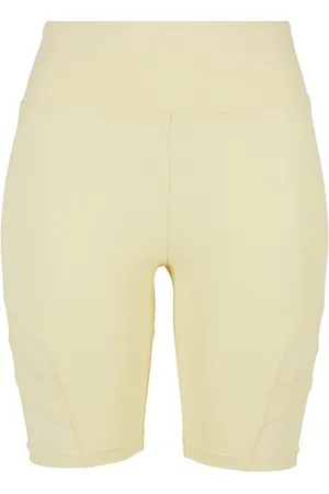 Urban classics Stoffhose Damen Ladies High Waist Tech Mesh Cycle Shorts (1-tlg)
