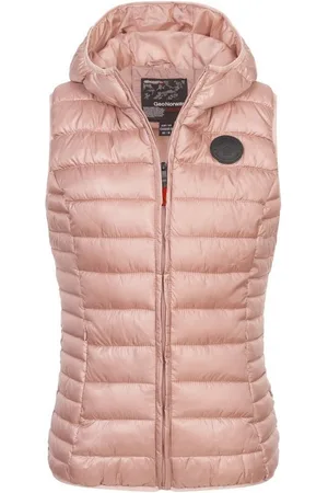 Geographical Norway Steppweste Stepp weste Kapuze Übergangs Herbst Winter Weste Windbreaker - Verkäufer: fashion-victim-style